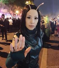 A good chunk of guardians of the galaxy is devoted to calling this character ugly. Mantis Cosplay Gotg