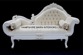 Maybe you would like to learn more about one of these? A French Chateau Style Ornate Amberley Medium Chaise Longue In Antique White And Ivory Fabric Hampshire Barn Interiors Chaise Longue Specialists Telephone 01730 231246