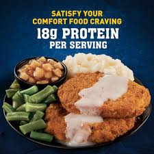 Air frying will help you serve up a meal your entire family will love. Hungry Man Country Fried Chicken Frozen Dinner 16 Oz Walmart Com Walmart Com