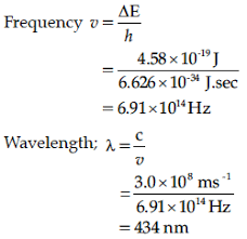 What is meant by the frequency of photons? What Are The Frequency And Wavelength Of A Photon Emitted During A Transition From N 5 State To The N 2 State In The Hydrogen Atom Sarthaks Econnect Largest Online Education Community