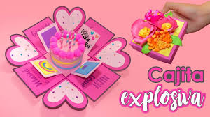 Manualidades Como Hacer Regalos Para El Dia De La Madre Cajita Explosiva Para Mama Dia De Las Madres Tarjetas Para Mama Manualidades Manualidades Para Las Madres Manualidades