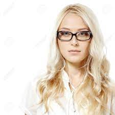 It don't matter as long as she's fine. Eyewear Glasses Female Portrait Young Beautiful Woman Wearing Stock Photo Picture And Royalty Free Image Image 25045267