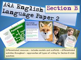Oct 05, 2017 · last time, i was looking at an overview of question 2 on paper 1 of aqa's gcse english language. Aqa English Language Paper 2 Question 5 Teaching Resources Aqa English Language Aqa English English Language