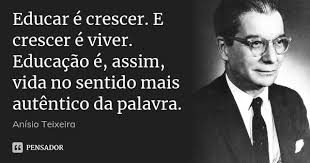Educar E Crescer E Crescer E Viver Anisio Teixeira