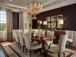 Powell franklin dark brown dining room set with round table. 10 Beautiful Dining Rooms With Brown Walls Brown Dining Room Dining Room Colors Brown Rooms