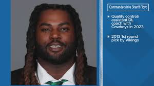Commanders hire Sharrif Floyd as assistant defensive line coach