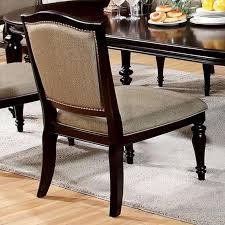 Benzara Harrington Upholstered Dining Side Chair Set Of 2 Side Chairs Dining Upholstered Dining Side Chair Transitional Side Chair