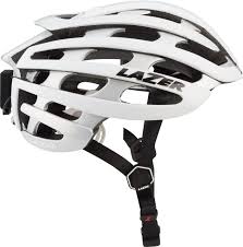 Lazer Z1 Lifebeam Helmet White Silver Md