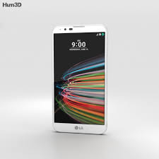 LG X Mach White 3D model - Electronics ...