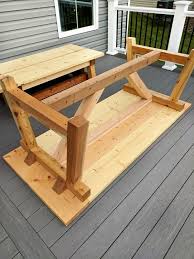 Diy Truss Beam Farmhouse Style Outdoor Table And Benches Restoration Hardware Inspired Outdoor Farmhouse Table Diy Patio Table Wood Table Diy