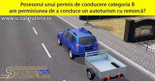 Doar 480 lei in loc de 1000 lei pentru 30 de ore de condus + 24 ore de legislatie rutiera! Chestionare Auto PrecizaÅ£i DacÄƒ Posesorul Unui Permis De Conducere Categoria B Are Permisiunea De A Conduce Un Autoturism Cu RemorcÄƒ
