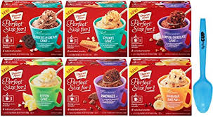 Duncan hines moist deluxe yellow cake mix. Duncan Hines Perfect Size For 1 Variety Pack 1 Box Each Of Cookies Cream Smores