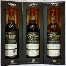 Catawiki Online Auction House 3 Bottles Of Arran Private Cask Whisky The Un Official Almost 17th The Dark Lord Cask Whisky Bottle