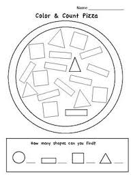 I Created The Count Color Pizza Worksheet To Use During My Grocery Store Unit The Students Made Constr Sequencing Worksheets Physics Classroom Preschool Fun