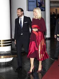 Maybe you would like to learn more about one of these? Crown Prince Haakon And Crown Princess Mette Marit Attended A Gala Performance On The Occasion Of Norwegian Poet Hans Borli S 100th Anniversary In Oslo