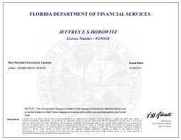 In reality, getting your first health insurance plan does not have to be daunting. Florida Health Insurance License Letter