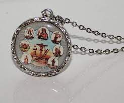 7 African Powers Siete Potencias Africanas Unisex Necklace Etsy Unisex Necklace Orisha African