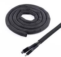 Amazon.com: Black Braided Cable Management Sleeves Wire Loom ...