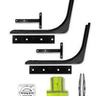 Low Wind Cab Fairing Support Brackets 82728020 (Plastic) Set Volvo VNL