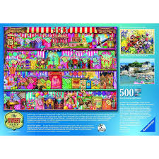 Wholesale custom 500 pieces jigsaw puzzles we could provide a wide range of paper printing products. The Sweet Shop 500 Piece Jigsaw Puzzle Craftyarts Co Uk
