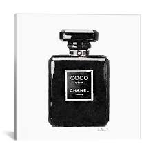 Buy chanel perfume canvas prints designed by millions of independent artists from all over the world. Icanvas Coco Noir Perfume By Amanda Greenwood Canvas Wall Art Gre9 1pc3 12x12 The Home Depot