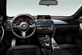2013 3 Series F30 M Sport Interior Estoril Blue Accent Motor