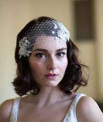 30 Ways To Style Short Hair For Your Wedding Bridal Musings Short Wedding Hair Romantic Wedding Hair Hair Pieces