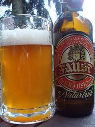 Faust Bier Krausen Naturtrub Best Beer Beer Glass Bottles