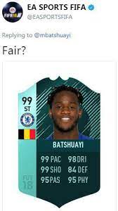 Maybe you would like to learn more about one of these? Michy Batshuayi And Fifa 18 Joke Over Chelsea Star S Player Rating After He Scores Impressive Hat Trick Against Nottingham Forest
