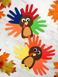 Check spelling or type a new query. A Colorful Cute Turkey Handprint Craft For Kids