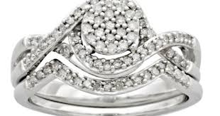 Forever Bride 1 3 Carat Diamond Bridal Set 239 Available At Walmart Silver Bridal Earrings Silver Earrings Wedding Vintage Inspired Earrings