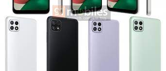 Samsung galaxy a22 android smartphone. Samsung Galaxy A22 4g And A22 5g Renders And Specs Surface Gsmarena Com News
