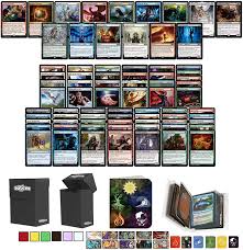 You make the card is an event held on magicthegathering.com where the audience is given the opportunity to design a card through multiple votes and submissions of ideas. Amazon Com Totem World Magic The Gathering Holiday Lot 5 Rares 100 Uncommon Common Mtg Cards With A Totem Mini Binder Deck Box Storage Builder Gift Box
