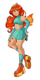 personal art blog — winx club redesigns for fun!