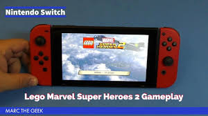 Nintendo Switch Lego Marvel Super Heroes 2 Gameplay Youtube