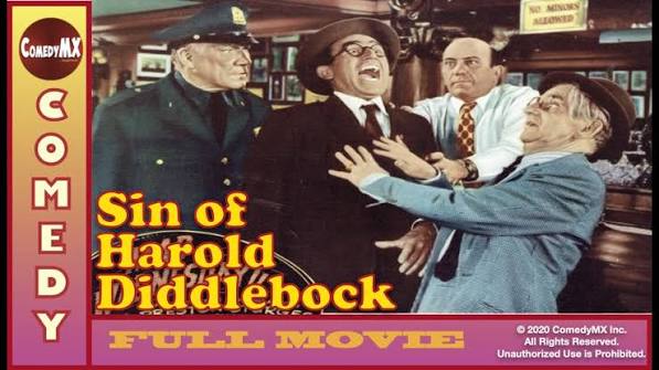 Harold Lloyd | Sin of Harold Diddlebock | Full Movie