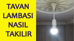 Asma tavan çıtaları nasıl sökülür, nasıl takılır? Tavan Lambasi Nasil Takilir Herkes Yapabilir Pratik Asma Duy Youtube
