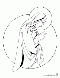 People and jobs coloring book. Christmas Crib Coloring Pages The Christ Child And His Mother Mary Coloring Home