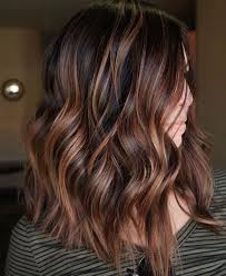 Black And Brown Highlights Hairstyles 60 Hairstyles Featuring Dark Brown Hair With Highlights Chocolate Copper Balayage For Black Hair Copperbalayage Brown Hair Balayage Brown Balayage Hair Color Chocolate
