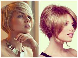 Her round face proves how soft and chic blonde side bangs can flatter your angles. The Best Inverted Bob Hairstyles For A Short And Medium Hair Viewkick