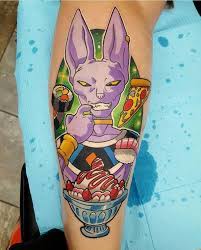 For any dragon ball z fan too, tattooing becomes the classic way of showing the same. Tattoo Of Beerus From Dragon Ball Super Done By Andrew Douglas At Neon Dragon Tattoo In Cedar Rapids Iowa Tattoos