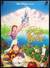 Beauty and the beast movie reviews & metacritic score: Beauty And The Beast 1991 Original French Petite Movie Poster Original Film Art Vintage Movie Posters