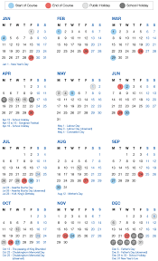 Calendar Thai Language School Bangkok Duke Language