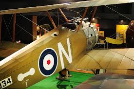 Highlighted in this image are the propellers and engine of the sopwith f.1 camel. Sopwith F 1 Camel National Museum Of The United States Air Force Display