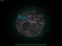 Cyberthreat Real Time Map Screensaver For Windows Screensavers Planet