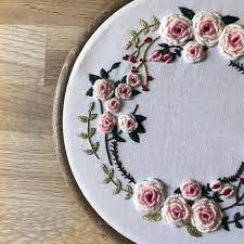 Choose from over a million free vectors, clipart graphics, vector art images, design templates, and illustrations created by artists worldwide! Spring Wreath Embroidery Pattern Silk Ribbon Embroidery Patterns Embroidery Patterns Flower Embroidery Designs