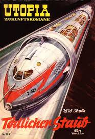 Train In A Tube Retro Futurism Retro Futuristic Science Fiction Art