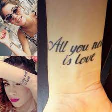 Tini el gran cambio de violetta type: Martina Stoessel S 4 Tattoos Meanings Steal Her Style