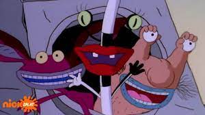 Ickis, Krumm, and Oblina In Garbage Heaven | Aaahh!!! Real Monsters |  NickRewind - YouTube