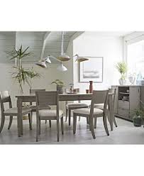 Start cooking your foods with less fat because nothing sticks to j.a. Homefare Tribeca Grey Expandable Dining Furniture 7 Pc Set Dining Table 6 Side Chairs Created For Macy S Reviews Furniture Macy S
